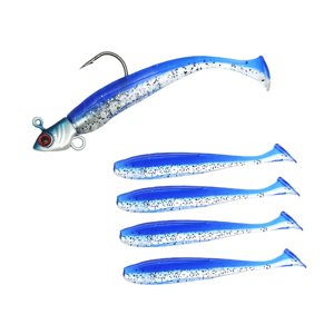 Ioensy - Cebos De Pesca Cebos De Pesca De Silicona Cebos Artificiales Para Carpa Salmón Perca Azul