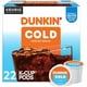 thumbnail image 1 of Cápsulas de café Dunkin' Brew K-Cup Over Ice, 22 unidades, reciclables, 1 of 8