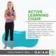 thumbnail image 4 of Silla de escritorio Gaiam Kids Active Seat con forma de cacahuete, pelota para hacer ejercicio, yoga y equilibrio, asientos flexibles, asiento que se mueve para niños y niñas, 4 of 5