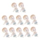 thumbnail image 1 of 12pcs mini figuras de bebé muñeca fiesta de bienvenida al bebé fiesta de dispersión bolso de relleno azul, 1 of 5