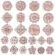 thumbnail image 5 of 24x Broches De Diamantes De Imitación Joyas Suministros Diarios Decoración De Vestuario Oro Rosa, 5 of 5