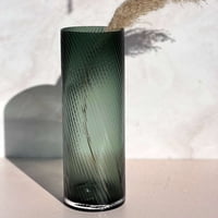 Decoexpress - Florero Berna Verde 25X9 Cm