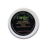Crema Peinar / Cera Modeladora Coco Vainilla 120Grs. Capiluz