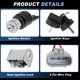 thumbnail image 4 of Unique Bargains Interruptor de Encendido con Llave Compatible con CFMOTO CFORCE 600 625 Touring CF600 2021-2024, Reemplazo de Llave de Bloqueo de Encendido ATV 9DS0101006002, 4 of 7