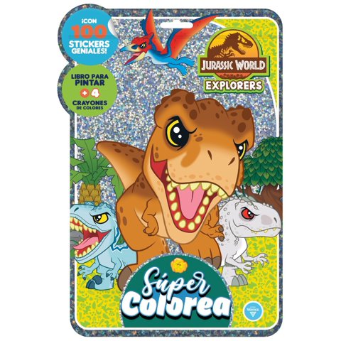 Genérico - Super Colorea Jurassic Explorer