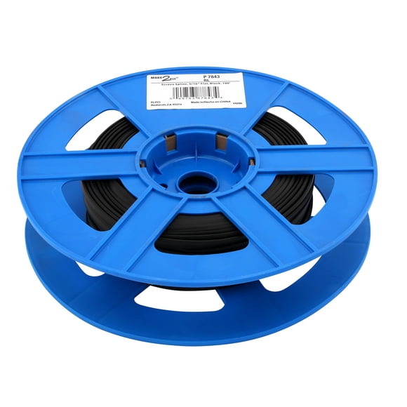 Pantalla Spline Prime-Line P 7843 8 mm x 30 m negra (1 rollo)