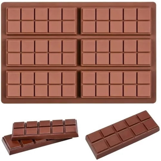 Pasteleriuscl - Moldes De Chocolate Moldes Barra De Chocolate Silicona 6066