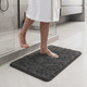 thumbnail image 1 of Alfombra De Baño 40x60 Cm Chenille Antideslizante Gris, 1 of 10