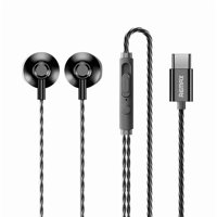 Audífonos Remax Rm-711A Tipo-C Negro