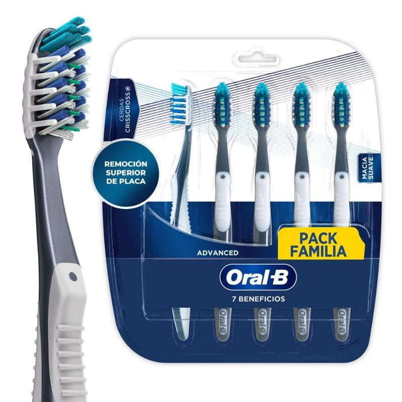 Cepillo De Dientes Pro-salud 7 Beneficios Suave 1 Un Oral-B
