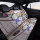 thumbnail image 4 of Pepper Ann-theme Car Rear Seat Covers Back Elastic Flexible Car Seat Covers Decorative Fits Most Cars 120x59x76cm, 4 of 6