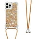 thumbnail image 1 of Funda FOXDOCK para iPhone 13 Pro con Cuerda Ajustable, Brillo Líquido, Protección Antigolpes y Lente – Ideal para Regalo, 1 of 6