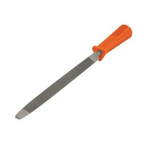 Truper - Lima Bastarda Triangular Con Mango 8""