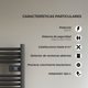 thumbnail image 2 of Calefactor Secador de Toallas Programable 500 w Mural 88x54 cm Viglio WIfi Negro, 2 of 5