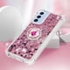 thumbnail image 5 of FOXDOCK Funda Glitter Líquida para Samsung Galaxy A17 con Anillo Brillante, TPU Antichoques y Esquinas Reforzadas, Soporte, 5 of 6