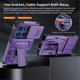 thumbnail image 5 of Funda para Motorola Moto G Stylus 5G (2025) Slim Fit con Cubierta Deslizante para Cámara y Soporte Invisible, Cubierta a Prueba de Golpes de Grado Militar, Morado, 5 of 8