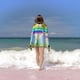 thumbnail image 2 of Campanilla Toalla de playa de secado rápido con diseño temático, regalo para mujeres y niñas, ideal para cumpleaños, fans, amantes de la música, uso en la playa o al aire libre, 78 × 160 cm, 2 of 6