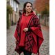 thumbnail image 2 of Poncho De Lana De Alpaca  Albiná Cálido Y Liviano, 2 of 3