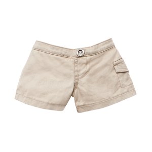 Pantalones Cortos Build A Bear Color Khaki Para Peluche