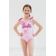 thumbnail image 3 of Barbie Big Girls One Piece Traje de baño Tie Dye Pink 10-12 Barbie Barbie, 3 of 3