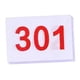 thumbnail image 2 of Babero Para Correr Números De Competidor Ligeros Para Gimnasia Baloncesto Fútbol 301 A 400, 2 of 5