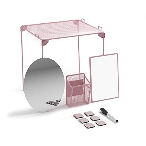 Kit organizador y de decoración para casilleros U Brands, 11 piezas, rubor
