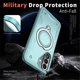 thumbnail image 2 of Para Samsung Galaxy A27 5G Funda con Soporte de Anillo en O Magnético Invisible a Prueba de Golpes, Azul Claro, para Galaxy A27 5G, 2 of 6
