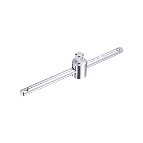 Uxcell Llave Deslizante de 1/4" Barra Rompedora Ajustable Mango en T Herramienta de Mano de Casquillo