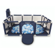 thumbnail image 1 of Corral Seguridad Bebes Con Aro De Basket 180cm Sin Pelotas, 1 of 3