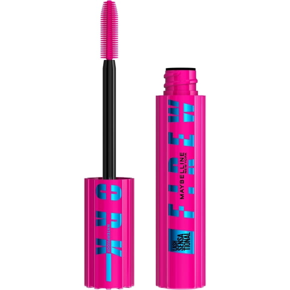 Máscara Maybelline Lash Sensational Firework Waterproof Negra