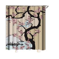 Genérico - Cortina Para Baño Con Forro De Ducha 180 Cm L25