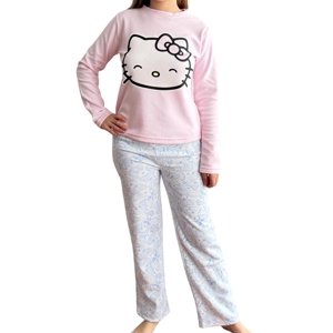 Pijama Micropolar Mujer Hello Kitty Rosa S