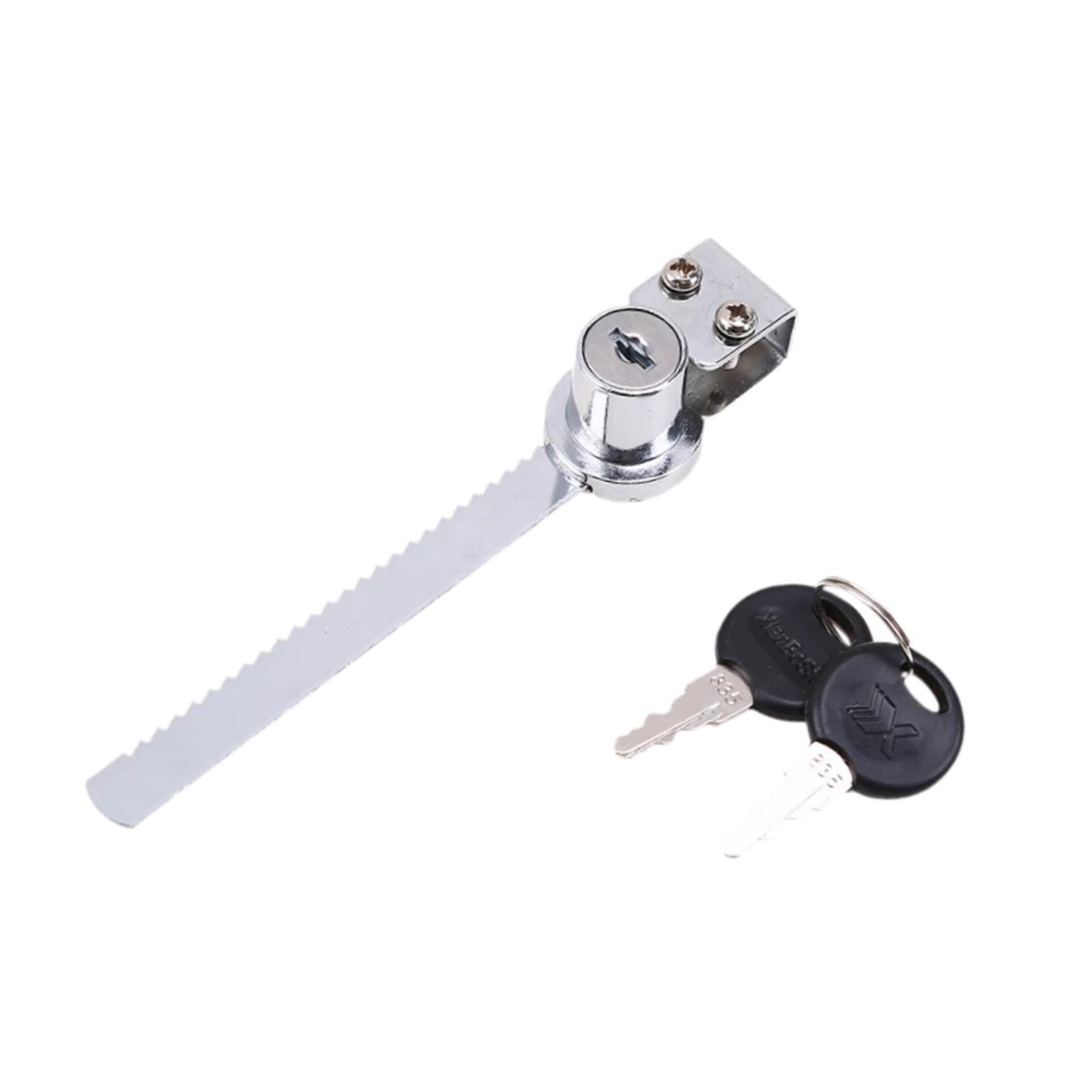 Bothyi - Cerradura Para Vitrina De Cristal De Venta Minorista Para Accesorios De Vidrio De 2 A 6 Mm De Espesor Con Dos Llaves