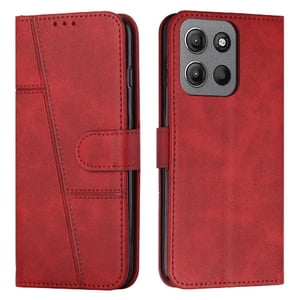 Foxdock - Funda Flip Para Motorola Moto G15 – Carcasa Delgada Y Resistente A Impactos Con Soporte Para Uso Diario Y Profesional