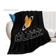 thumbnail image 1 of Custom Quackity duck Flannel Blanket Personalized Photo Gift DIY Home Leisure Sofa Blanket Outdoor Portable Blanket Warm Bedding, 1 of 5