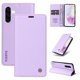 thumbnail image 1 of Funda Billetera de Cuero para Samsung Galaxy A36 5G con Tarjetero y Soporte - Tapa Magnética Morado, 1 of 6