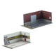 thumbnail image 4 of 2 Piezas 1:32 Estacionamiento Modelo Coche Diecast Garaje Para Diorama Estilo D, 4 of 5