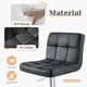 thumbnail image 2 of Juego de 2 Taburetes de Bar Sweetcrispy Ajustables Giratorios Sin Brazos, 2 of 3