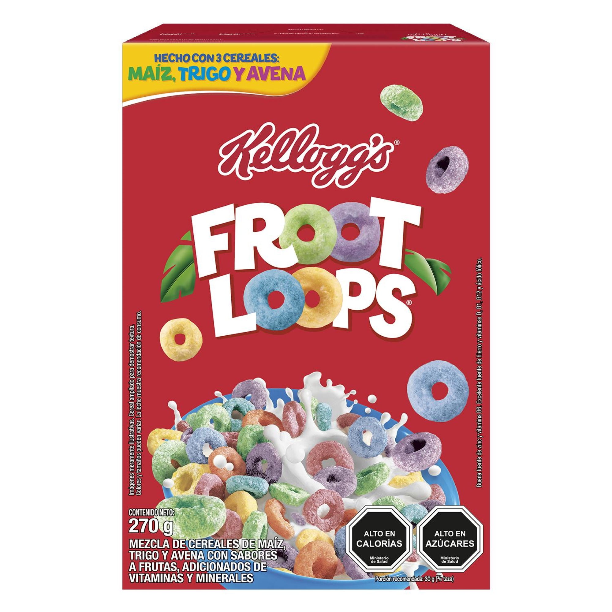 Cereal Froot Loops 270 g Kelloggs