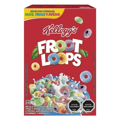 Cereal Froot Loops 270 G Kelloggs