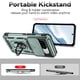 thumbnail image 3 of Estuche GANGXUN para Google Pixel 8, soporte giratorio 360°, estilo mecánico y magnético, 3 of 4