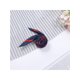 thumbnail image 5 of INSPIRE CHIC Bufanda Cuadrada para Mujer con Estampado de Colores Contrastantes Pañuelos Pañuelo Rojo Azul Geométrico 19.69x19.69, 5 of 5