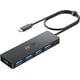 thumbnail image 1 of Hub USB C Acer de 4 puertos USB 3.0 con puerto de alimentación tipo C, cable de 2 pies, 1 of 7
