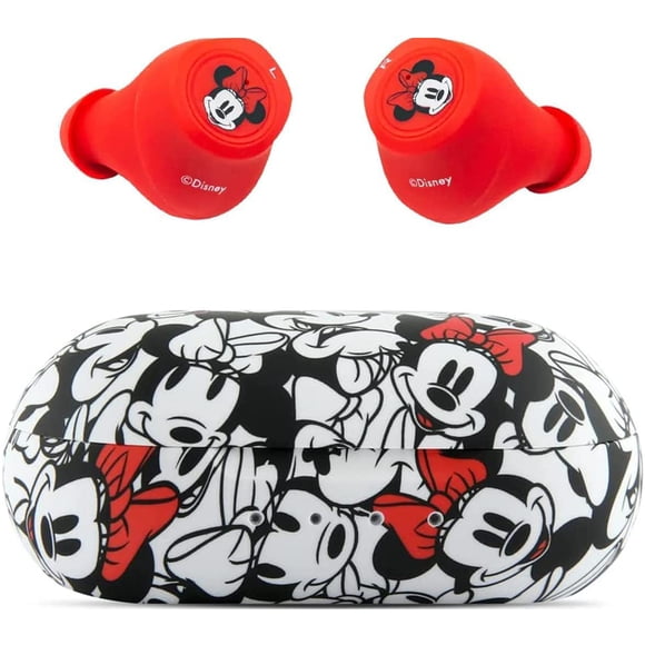 Auriculares Bluetooth iJoy Disney Minnie Mouse con funda de carga