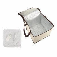Magideal - Calentador De Fermentadora De , Caja De Fermentación Portátil Ajustable Para Hacer Pan Con Estera Calentadora Para Yogur, Pastelería, Queso, 50 Litros