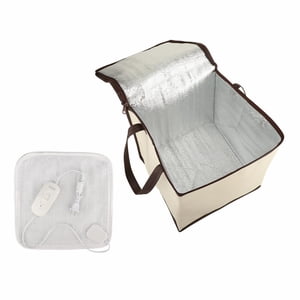 Magideal - Calentador De Fermentadora De , Caja De Fermentación Portátil Ajustable Para Hacer Pan Con Estera Calentadora Para Yogur, Pastelería, Queso, 50 Litros