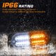 thumbnail image 4 of Luces Estroboscópicas de Emergencia LINKITOM Juego de 4 Piezas 24 LED Ámbar y Blanco, 4 of 8