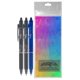 thumbnail image 2 of Bolígrafo de gel Advantage Gifts 3 unidades negro/azul de punta gruesa, 2 of 9