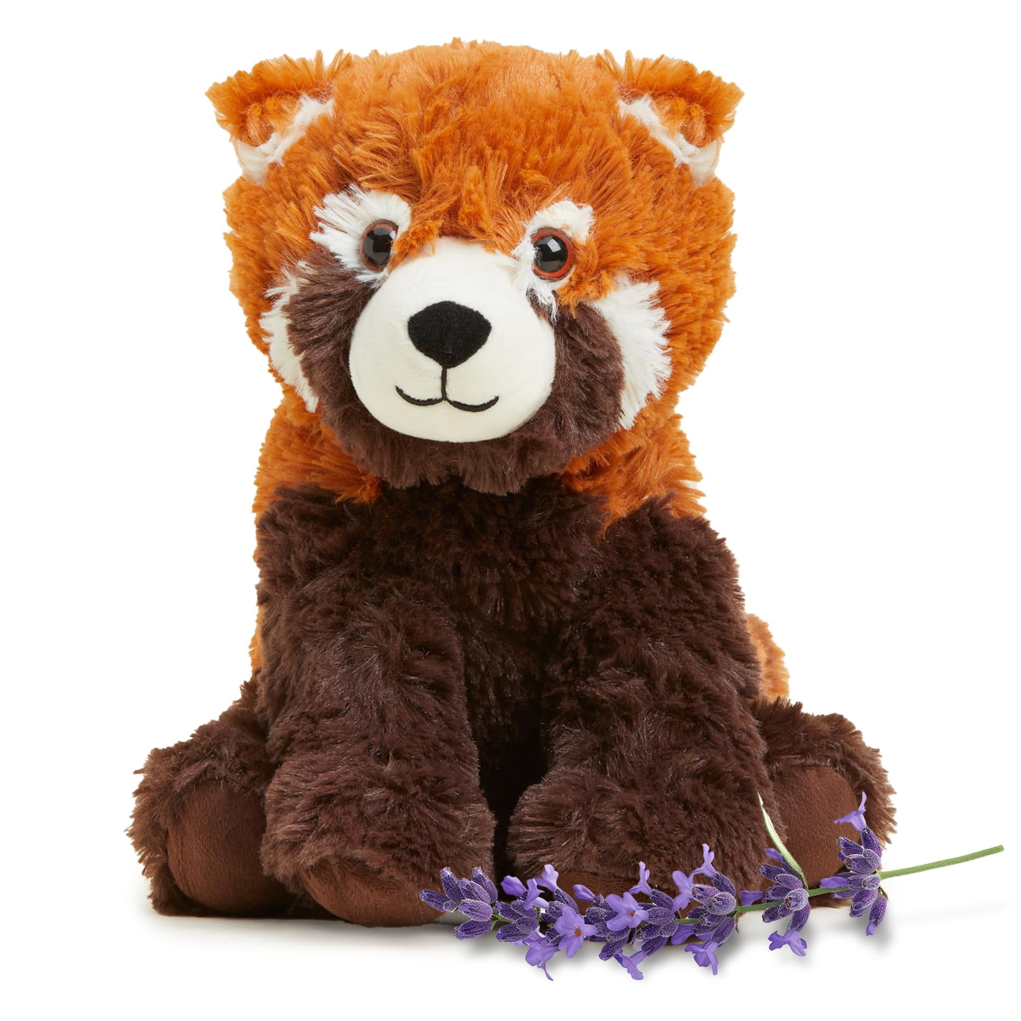 Animal De Peluche Warmies Red Panda, Apto Para Microondas Y Pesado