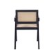 thumbnail image 3 of Silla Chandigarh Madera Rattan - Negro, 3 of 4